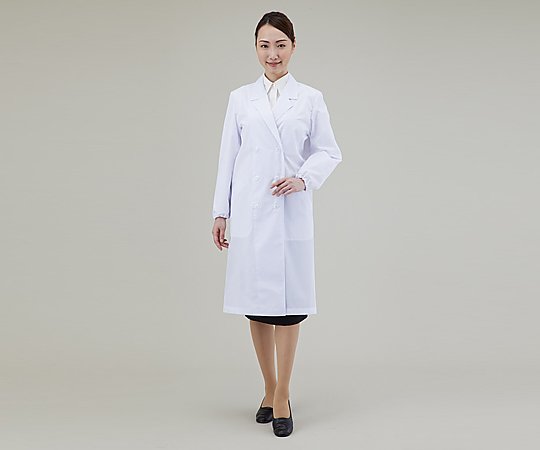 アズラボ(アズワン)1-3282-04アズラボ白衣ダブル(女性用)AL-FWLL【1枚】(as1-1-3282-04)