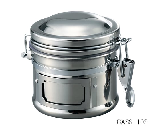 1-3298-13保存瓶ステンレスフタ付きφ105×110mm650mL【1個】(as1-1-3298-13)