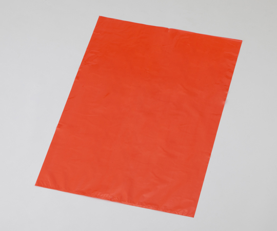 ［取扱停止］アズラボ滅菌用オートクレーブバッグ(赤色・無地)　300×600mm