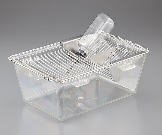 1-3352-03マウス飼育ケージSN-802225×338×140mm【1式】(as1-1-3352-03)