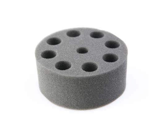 DLAB1-337-14ボルテックスミキサー（フロントラボ）φ２０用チューブアダプター８穴【1個】(as1-1-337-14)