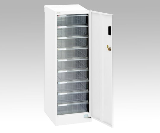 1-3439-01セキュリティフロアケースＡＦ－ＳＭ９－シロ２７７×３６６×８８０ｍｍ【1台】(as1-1-3439-01)