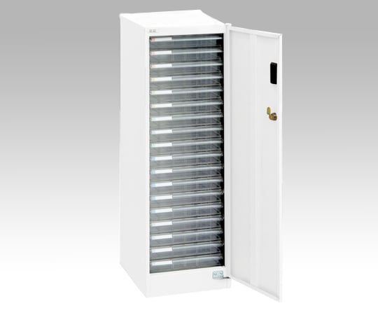 1-3439-03セキュリティフロアケースＡＦ－Ｓ１８－シロ２７７×３６６×８８０ｍｍ【1台】(as1-1-3439-03)