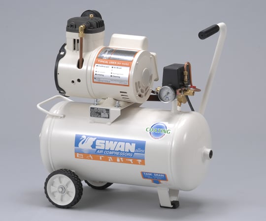 アズワン1-3472-01オイルレスエアーコンプレッサー【1台】(as1-1-3472-01)