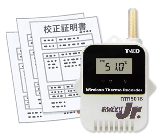 ワイヤレスデータロガー 温度1ch（内蔵） おんどとりRTR500Bシリーズ 子機 中国語版校正証明書付 RTR501B