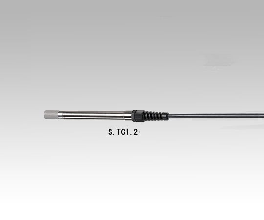1-3556-12 温湿度トランスミッタデータロガー用プローブ(分離)SUS304製 2mケーブル付 S.TC1.2
