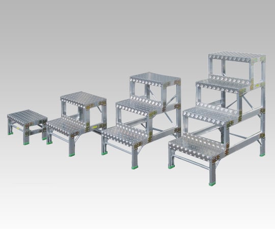 ナカオ1-3641-02作業用踏台2段【1台】(as1-1-3641-02)