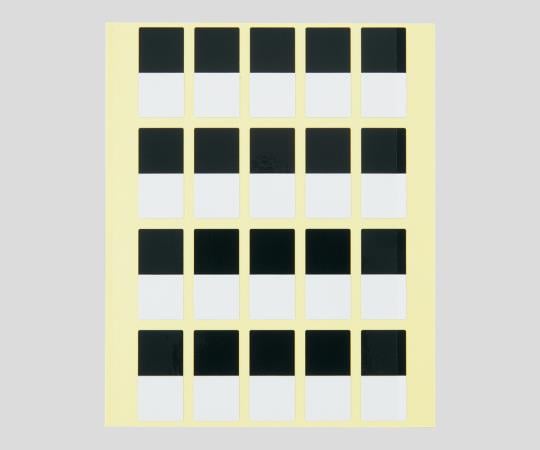 1-3783-02隠ぺい率試験紙シールタイプ２０枚／シート×１００シート【1セット】(as1-1-3783-02)