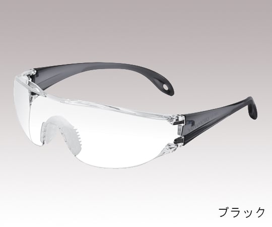 山本光学1-3812-12JIS軽量保護メガネストラップ無LF-302ブラック【1個】(as1-1-3812-12)