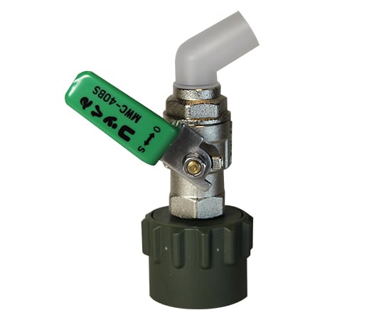 1-3833-02 ワンタッチ給油栓 (コッくん (R) ) グリーン タイプB 口径40 MWC-40BSG