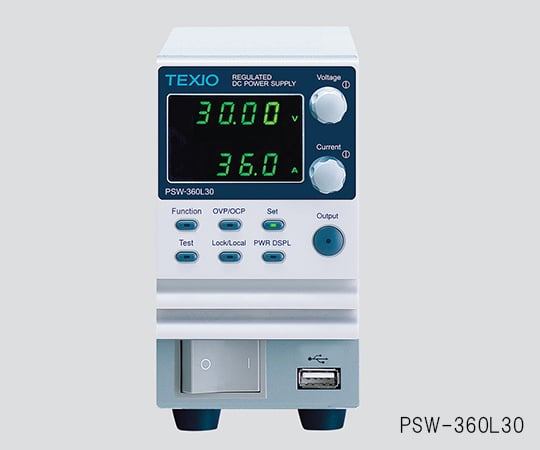 1-3889-11-20 直流安定化電源（ワイドレンジ） 校正証明書付 PSW-360L80
