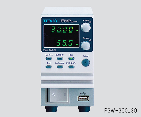 1-3889-20-20 直流安定化電源（ワイドレンジ） 校正証明書付 PSW-360M250