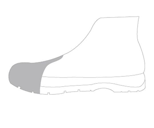 アズピュア（アズワン）1-3913-61　アズピュアクリーン安全ブーツ（ファスナー無・ロングタイプ）　22.0cm TCBS-NLN