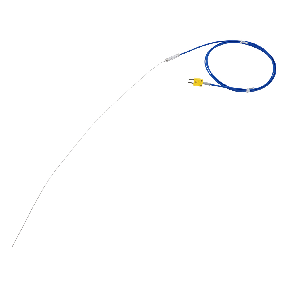 1-3963-02-57 Kシース熱電対（高温度・インコネルRタイプ） 0～700℃ φ1