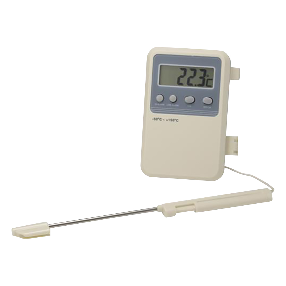 アズワン デジタル温度計 CT-220校正証明書付 (1-4025-01-20) 《計測・測定・検査》 通販