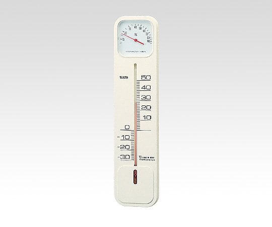 取扱を終了した商品です］1-4049-01 温湿度計 ホワイト 5415(ホワイト