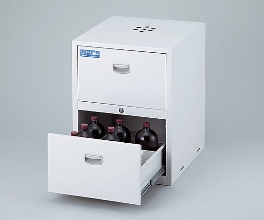 アズワン 薬品保管ユニット（UT-Lab.□キャスター付き） 450×500×652mm