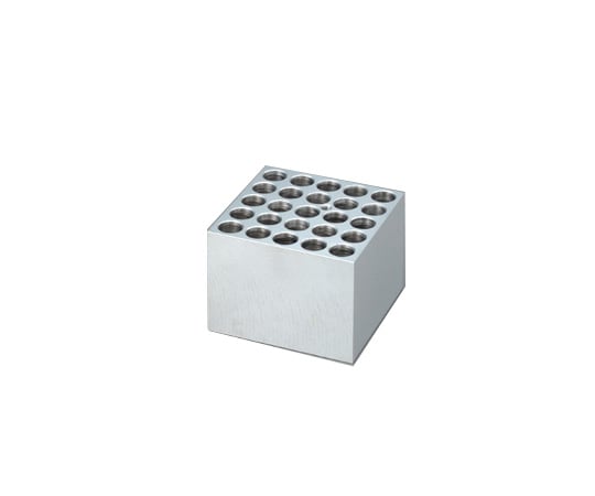 アズワン1-4155-05アルミブロックＡＢ－１５５試験管１５ｍｍ２５本用【1個】(as1-1-4155-05)