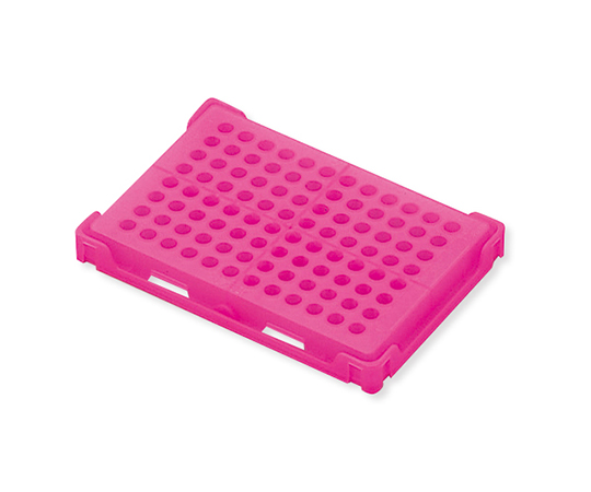 PCRラック ピンク 本体×20個入 T328-96P