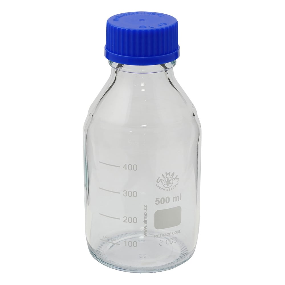 1-432-23 ネジ口メディウム瓶 500mL 滅菌済 2070 M/500 【AXEL】 アズワン