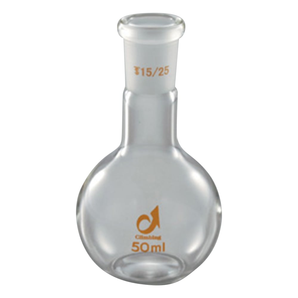 Deschem 500ML ガラス 平底フラスコ 共通摺合24 40 Glass Flask - 研究
