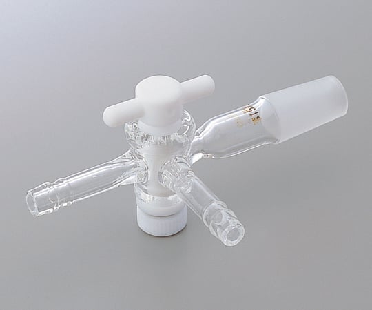 クライミング1-4350-06共通摺合付三方コックⅡ型テフロンコックＴＳ２４／４０【1個】(as1-1-4350-06)