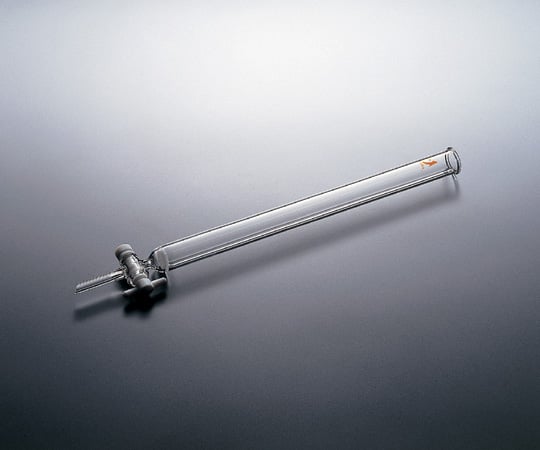 クライミング1-4366-02クロマトグラフ管テフロンφ30mmフィルター付き【1本】(as1-1-4366-02)