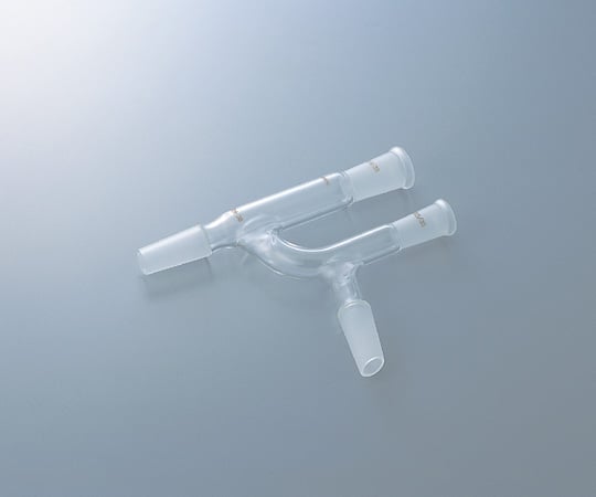 クライミング1-4367-01常圧蒸留装置用共通摺合連結管（クライゼン型）【1個】(as1-1-4367-01)