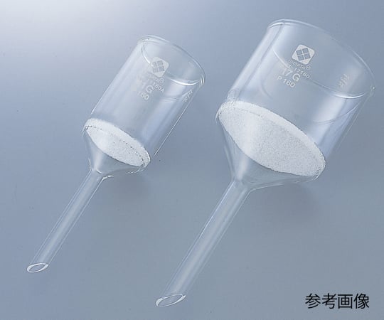 1-4384-05 ガラスろ過器（円筒ロート形）140mL 16～40μm 17GP