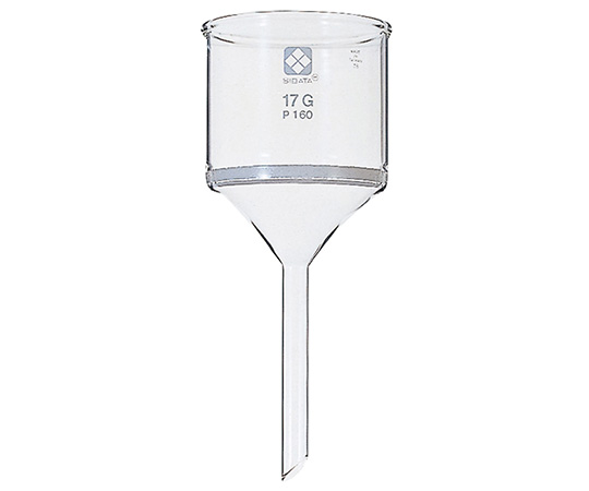 柴田科学1-4384-07ガラスろ過器(円筒ロート形)140mL100~160μm【1個】(as1-1-4384-07)