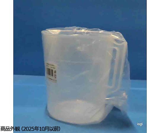 1-4622-16 ポリプロピレン手付きビーカー2000mL 1個 3007-73 【AXEL