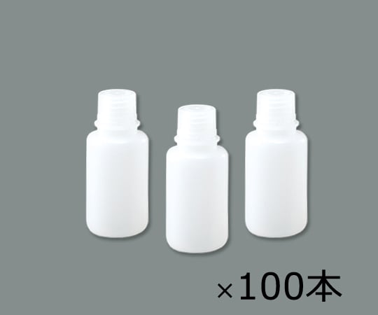 アズワン1-4657-72細口瓶HDPE製50mL(ケース販売)【1箱(100本入)】(as1-1-4657-72)