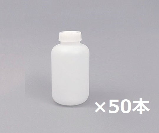 1 4658 66 広口瓶中フタ付 1l ケース販売 50本入 Axel アズワン