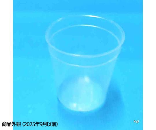 1-4659-24 ディスポカップ（ブロー成型）φ80×φ68×99mm 300mL B-300