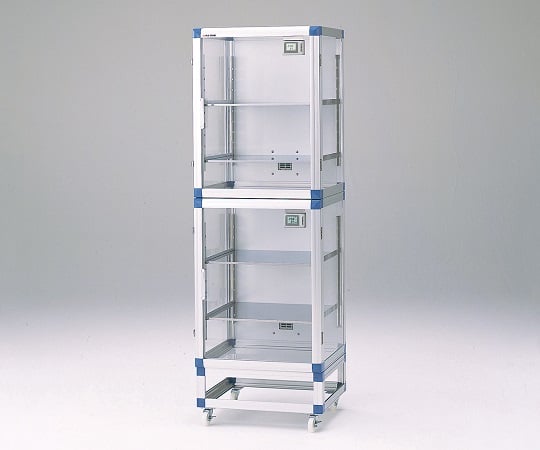 【送料定額】アズワン1-4693-11ＩＤデシケーター574×517×1765mm強化プラスチック棚版【1台】(as1-1-4693-11)