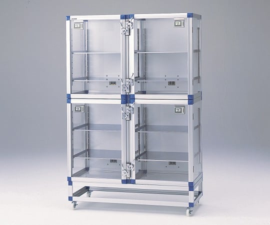 【送料定額】アズワン1-4693-12ＩＤデシケーター1152×517×1765mm強化プラスチック棚版【1台】(as1-1-4693-12)