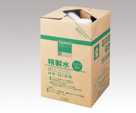 トラスコ中山1-4704-01精製水Ｗ-２０【1個】(as1-1-4704-01)