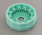 1-4711-02つめっこ除菌ブラシ96×96×40mm５５５【1本】(as1-1-4711-02)