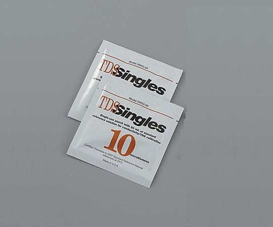 アズワン1-4718-01ラコムテスター導電率計用校正液１０μＳ／ｃｍ２０ｍＬ×５【1箱(5パック入)】(as1-1-4718-01)