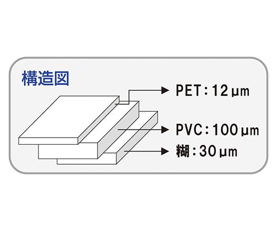 1-4763-21 ラインテープ 赤 50mm×33m 1巻