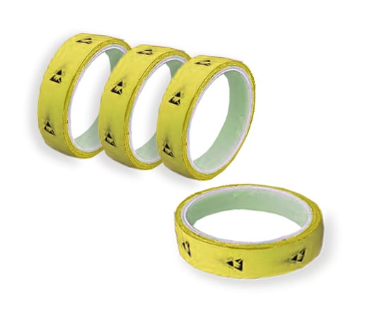 アズピュア(アズワン)1-4807-61ＥＳＤＰＥＴラインテープＮ２５黄十巻【1袋(10巻入)】(as1-1-4807-61)