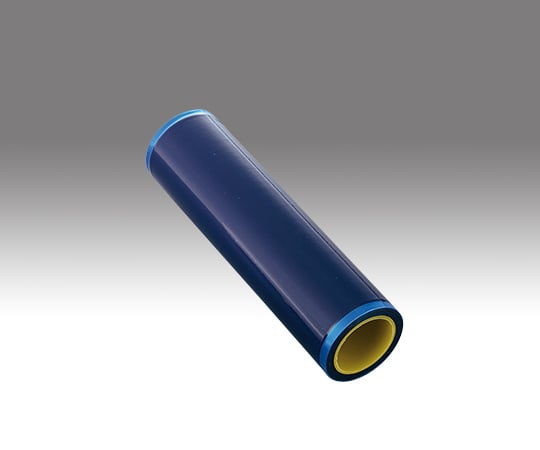 1-4834-62 アズピュア帯電防止粘着ロール（PEフィルム） 青 320mm×20m