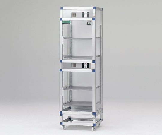 【送料定額】アズワン1-4844-02オートドライデシケーターFNツイン574×524×1945mmステンレス棚板【1台】(as1-1-4844-02)