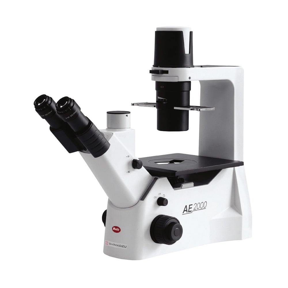 1-4923-02 Inverted Microscope 3 Eyes AE2000 【AXEL GLOBAL】ASONE