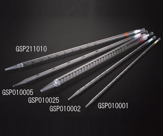 【滅菌】1-4985-13プラスチックピペットＧＳＰ０１０００５２００本入【1箱(1本×200袋入)】(as1-1-4985-13)