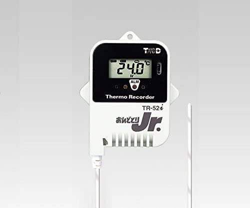 【校正対応】ティアンドデイ1-5020-33温度記録計(おんどとりJr.)TR-52i-60～155℃【1台】(as1-1-5020-33)