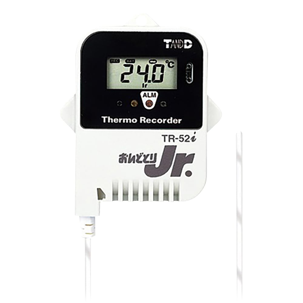 1-5020-31 温度記録計(おんどとりJr.)センサー内蔵 -40～80℃ TR-51i