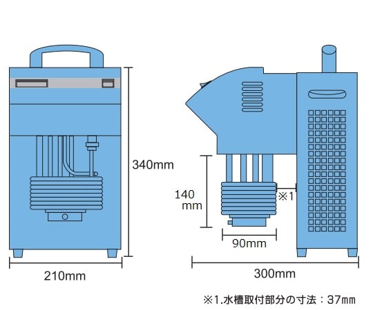 ユニットクールサーモ(低温恒温水槽)　UCT-1000A