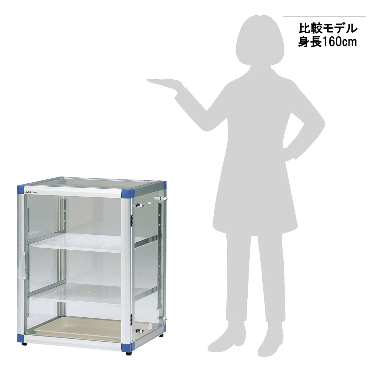 1-5211-01 ガス置換デシケーターBG GD-BG2P 【AXEL】 アズワン