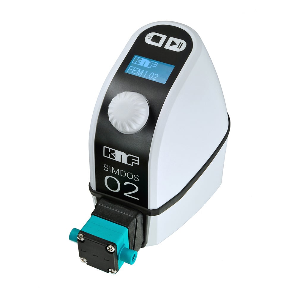 ケー・エヌ・エフ1-5312-24耐食型ダイアフラム定量ポンプ20mL/minＦＥＭ１．０２ＳＴ．１８Ｓ【1台】(as1-1-5312-24)